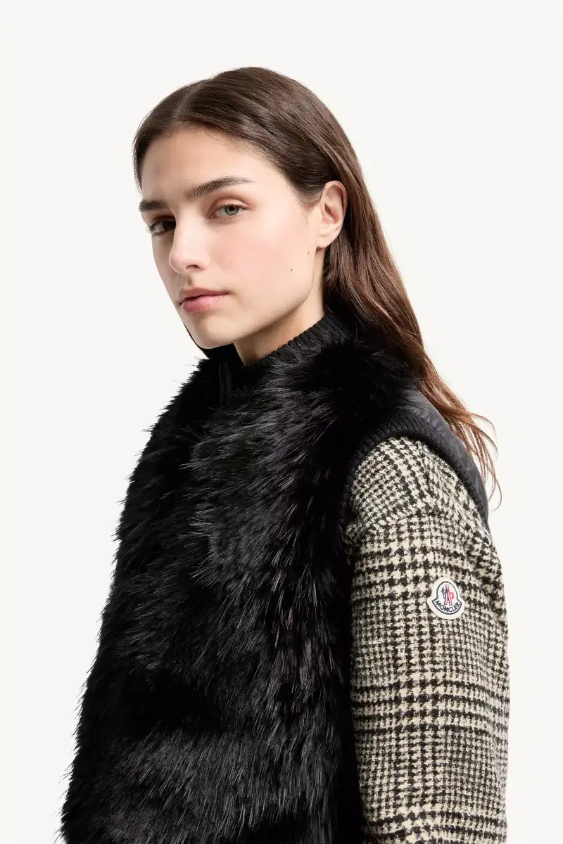 Moncler Wool Down Vest | Thumbnail 4