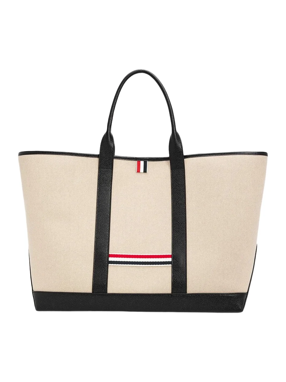 Thom Browne Women's Medium Tool Canvas & Leather Tote Bag