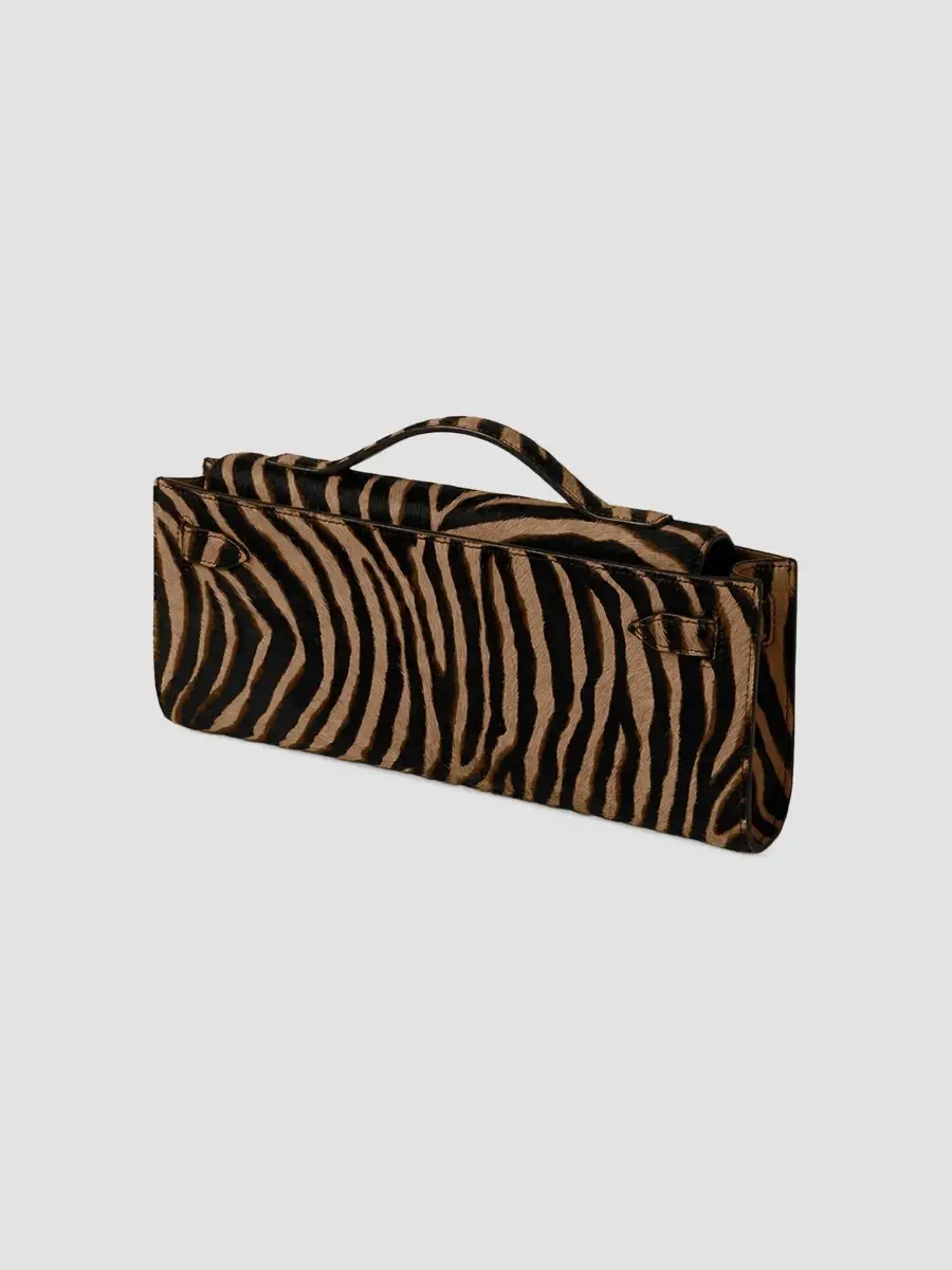 Veronica Beard Women's Dash Ziger Printed Calf Hair Clutch | Thumbnail 2 Veronica Beard Women's Dash Ziger Printed Calf Hair Clutch | Thumbnail 2