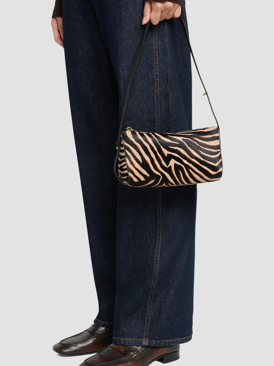 Veronica Beard Women's Ziger Prism Calf Hair Shoulder Bag | Thumbnail 2