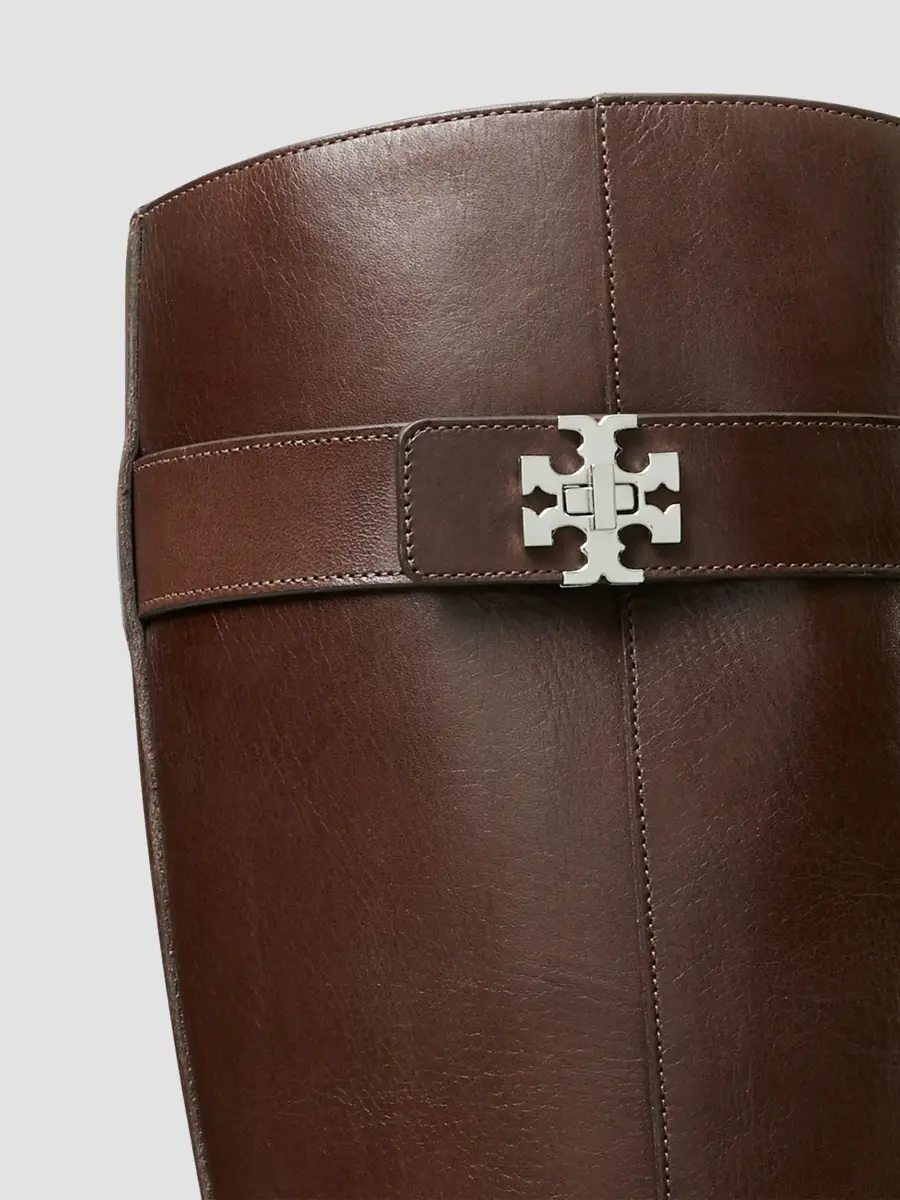 Tory Burch Women's Turnlock Leather Riding Boots | Thumbnail 3 Tory Burch Women's Turnlock Leather Riding Boots | Thumbnail 3