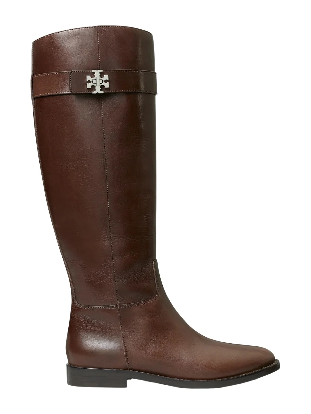 Tory Burch Women's Turnlock Leather Riding Boots