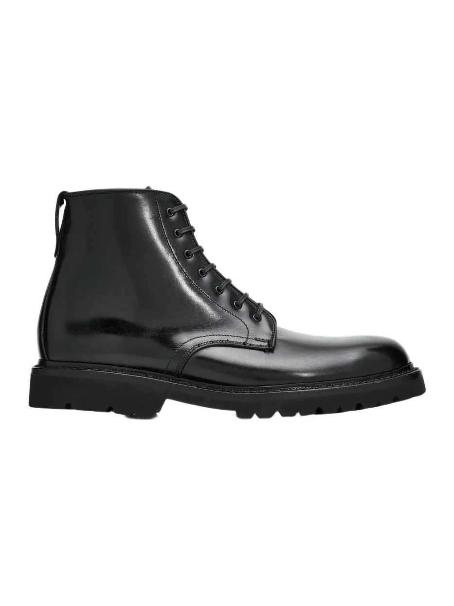 Men's x Public School Leather Combat Boots