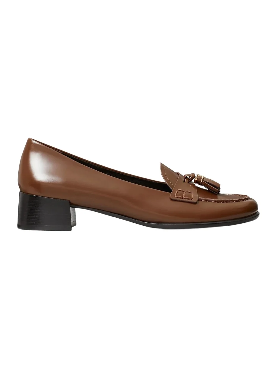 Women's 30MM Tassel Leather Loafers Women's 30MM Tassel Leather Loafers