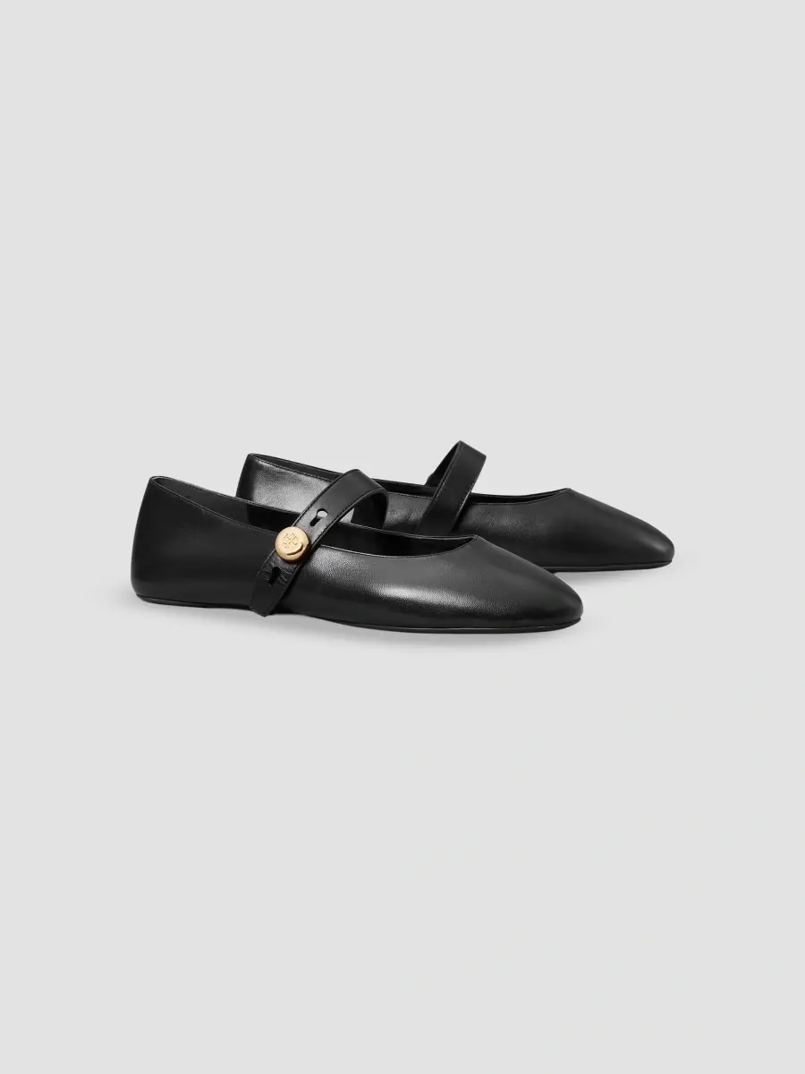 Tory Burch Women's Romy Leather Mary Janes | Thumbnail 3 Tory Burch Women's Romy Leather Mary Janes | Thumbnail 3