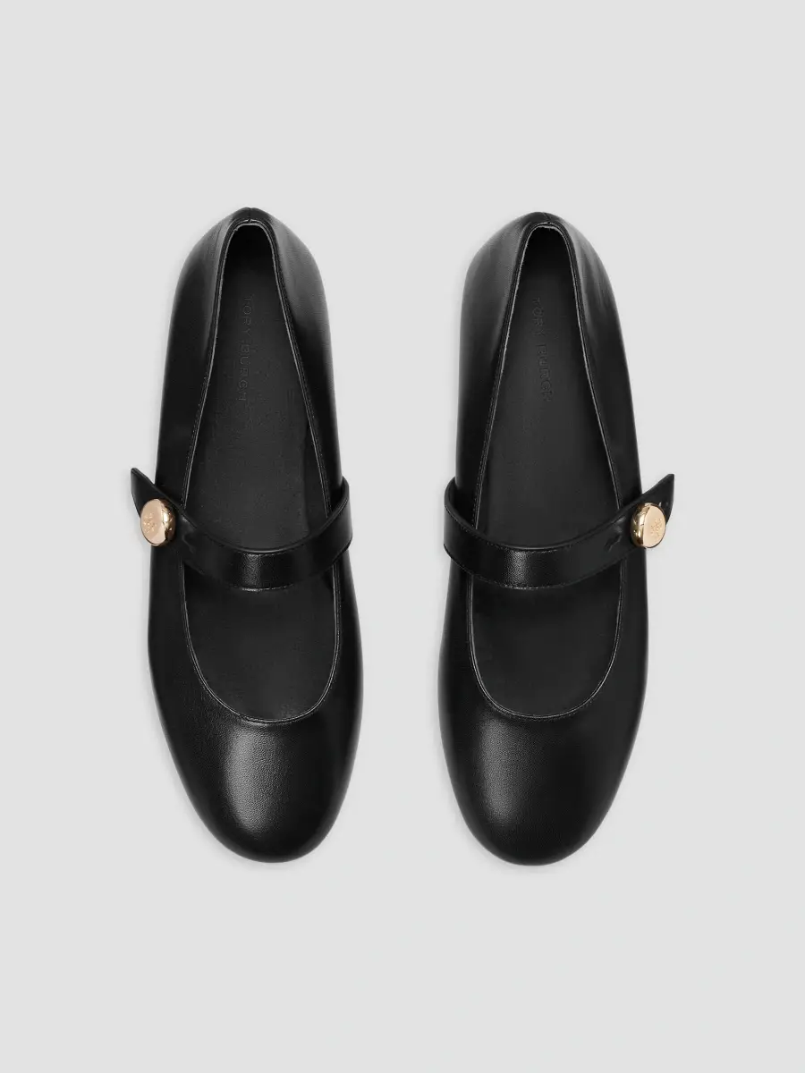 Tory Burch Women's Romy Leather Mary Janes | Thumbnail 4 Tory Burch Women's Romy Leather Mary Janes | Thumbnail 4