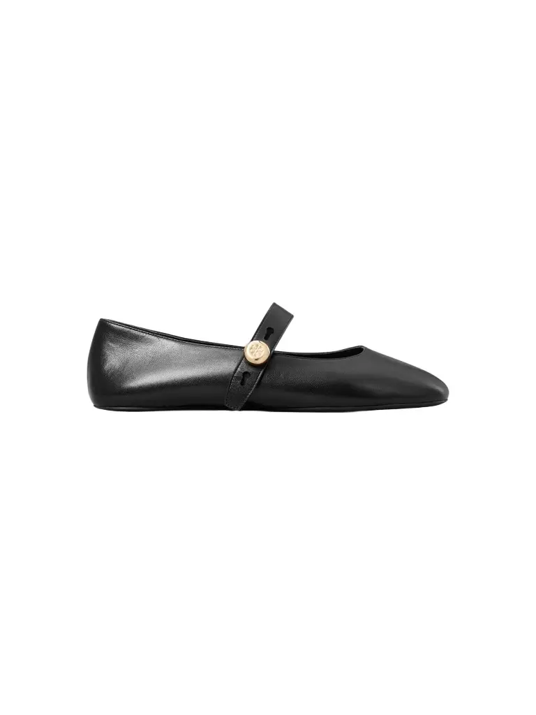 Tory Burch Women's Romy Leather Mary Janes