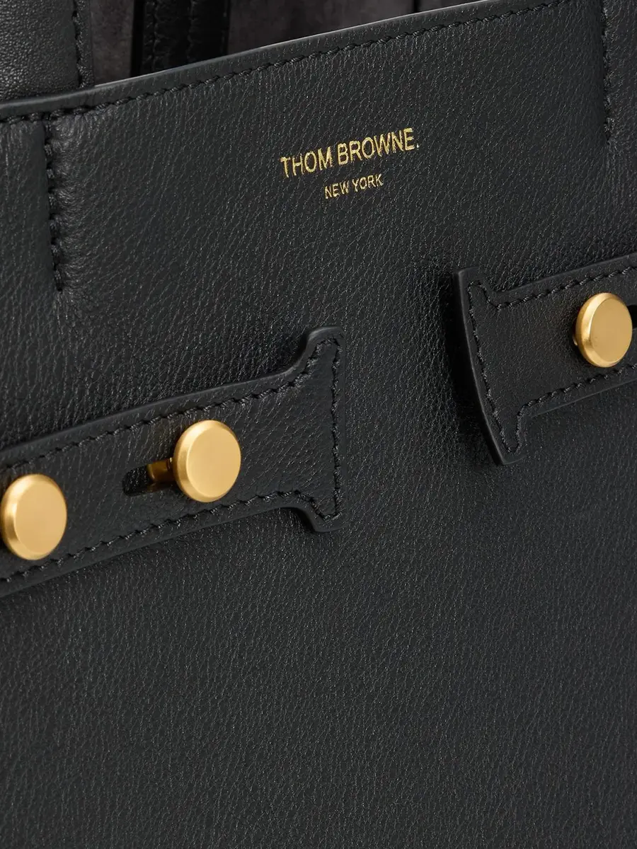Thom Browne Women's Mrs. Thom Cabas Leather Tote Bag | Thumbnail 6 Thom Browne Women's Mrs. Thom Cabas Leather Tote Bag | Thumbnail 6