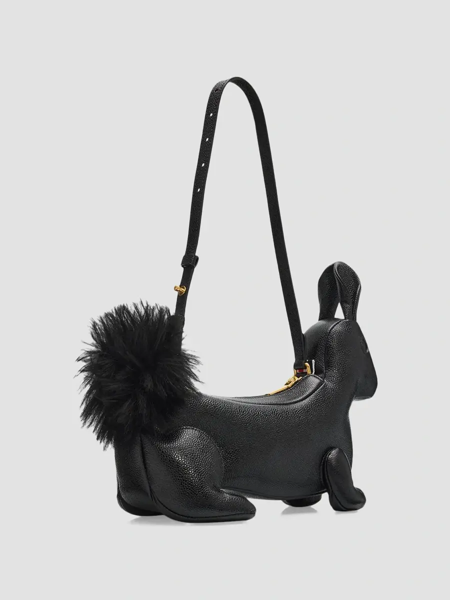 Thom Browne Women's Baby Rabbit Pebble-Grain Leather Bag | Thumbnail 3 Thom Browne Women's Baby Rabbit Pebble-Grain Leather Bag | Thumbnail 3