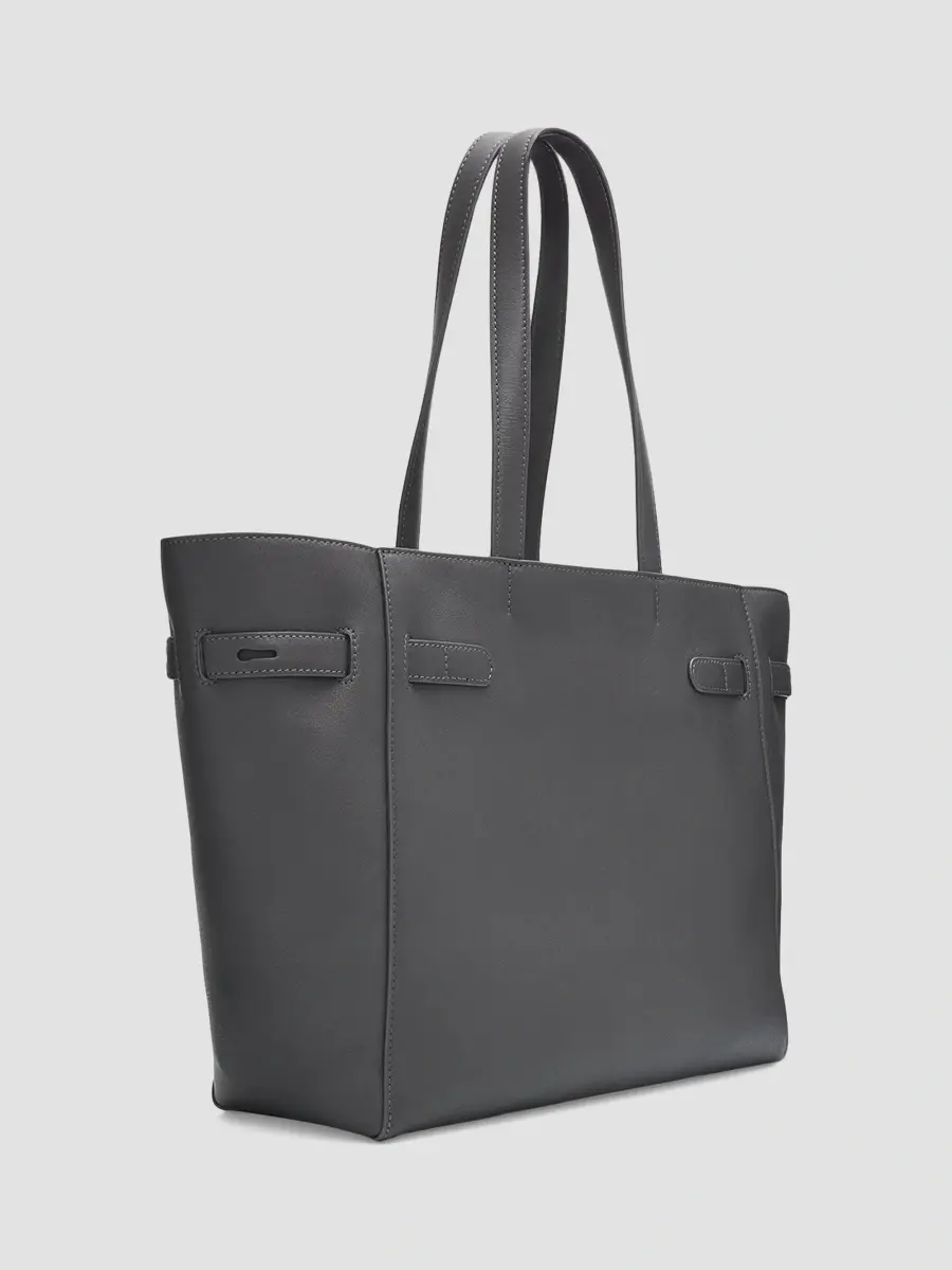 Thom Browne Women's Mrs. Thom Cabas Leather Tote Bag | Thumbnail 3 Thom Browne Women's Mrs. Thom Cabas Leather Tote Bag | Thumbnail 3