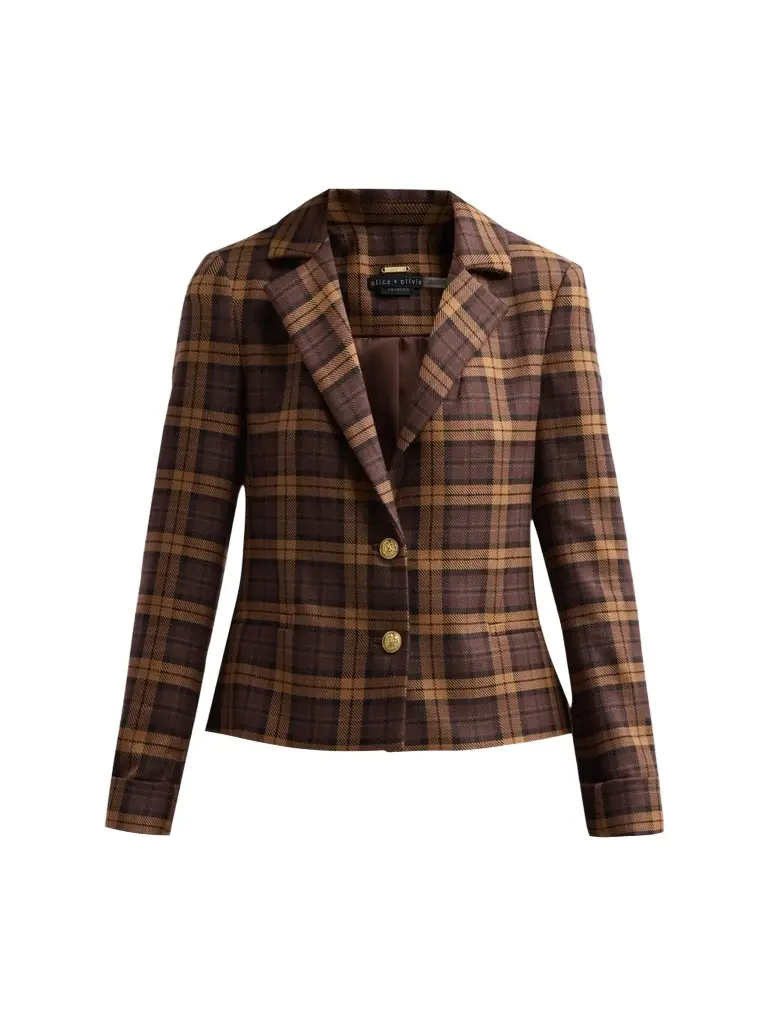 Women's Macey Check Blazer Women's Macey Check Blazer