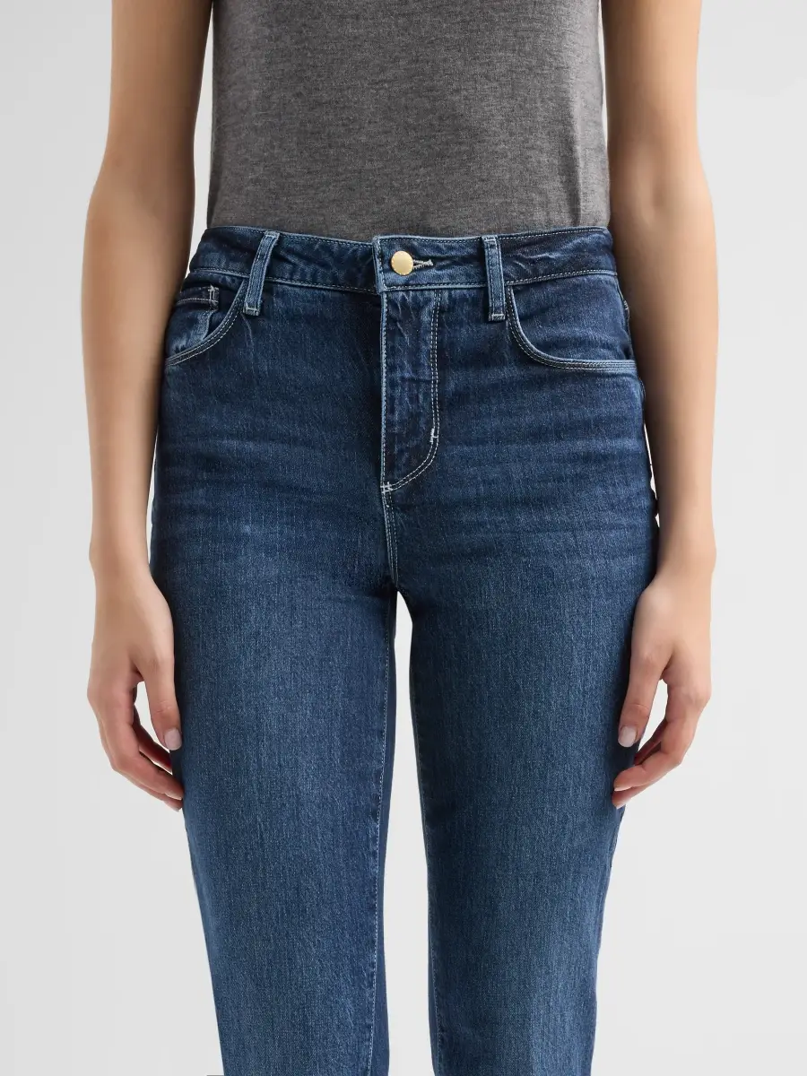 L'Agence Women's Ruth Mid-Rise Straight-Leg Jeans | Thumbnail 5 L'Agence Women's Ruth Mid-Rise Straight-Leg Jeans | Thumbnail 5