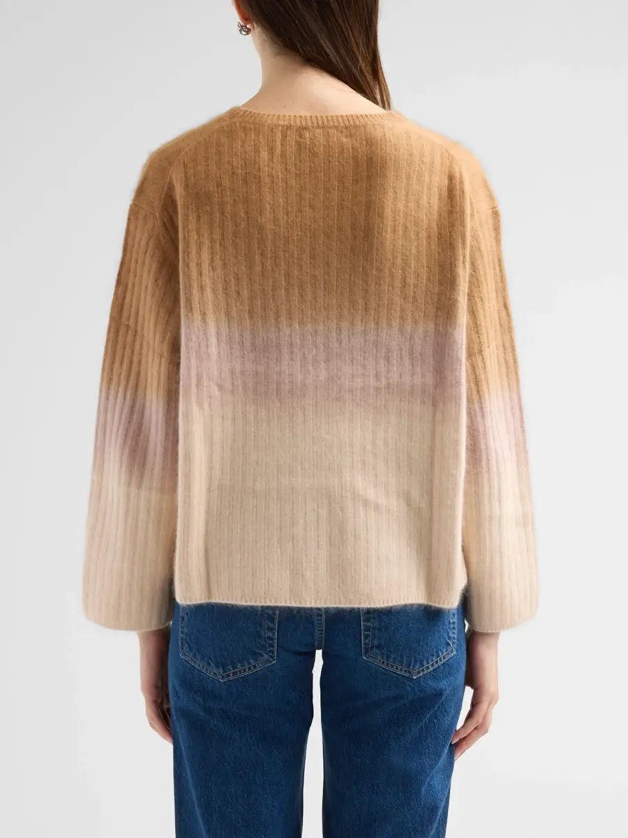 rag & bone Women's Jane Brushed Gradient Wool-Cashmere Sweater | Thumbnail 3 rag & bone Women's Jane Brushed Gradient Wool-Cashmere Sweater | Thumbnail 3
