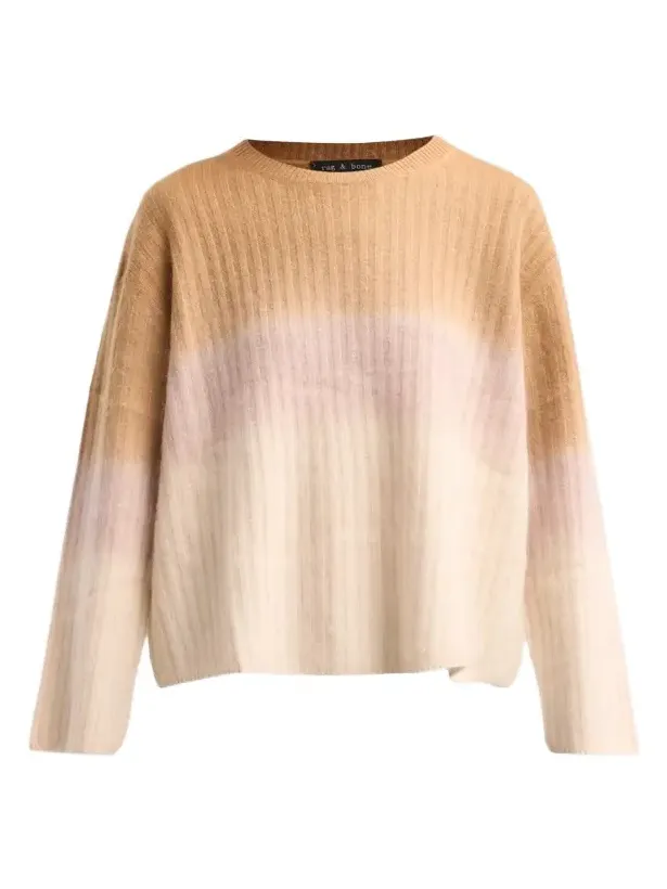 Women's Jane Brushed Gradient Wool-Cashmere Sweater Women's Jane Brushed Gradient Wool-Cashmere Sweater