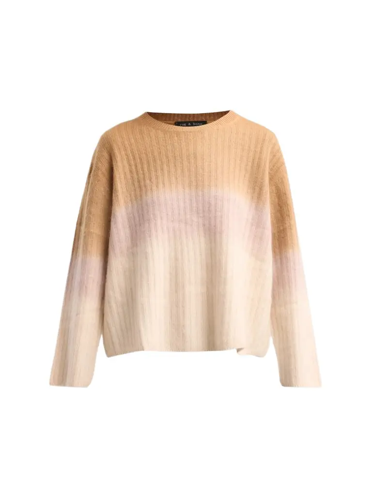 Women's Jane Brushed Gradient Wool-Cashmere Sweater Women's Jane Brushed Gradient Wool-Cashmere Sweater