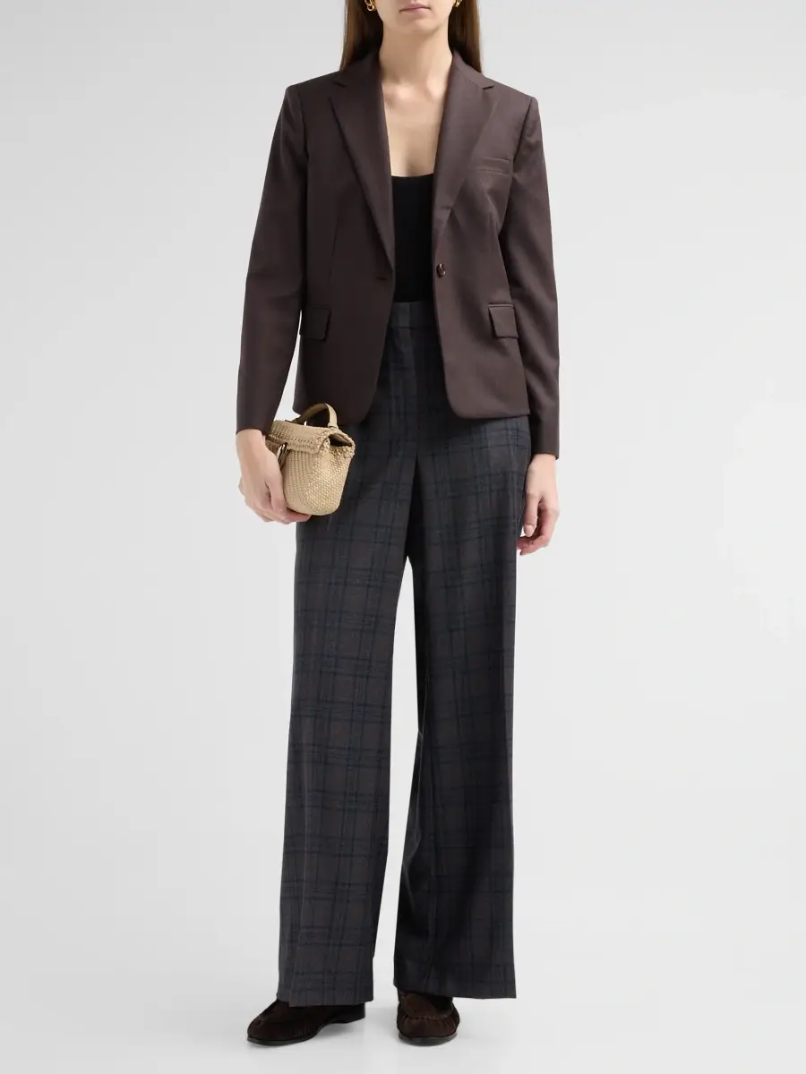 Theory Women's Virgin Wool Single-Breasted Jacket | Thumbnail 2 Theory Women's Virgin Wool Single-Breasted Jacket | Thumbnail 2