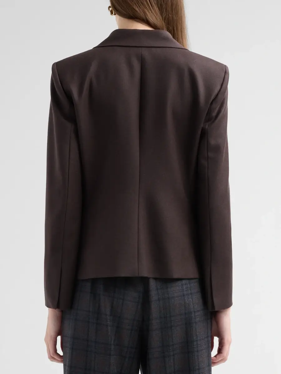 Theory Women's Virgin Wool Single-Breasted Jacket | Thumbnail 3 Theory Women's Virgin Wool Single-Breasted Jacket | Thumbnail 3