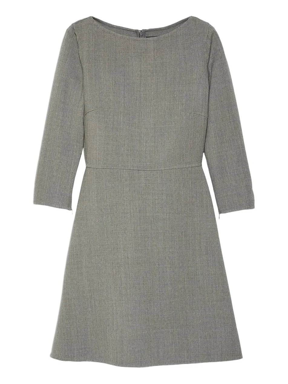 Women's Virgin Wool A-Line Mini Dress Women's Virgin Wool A-Line Mini Dress