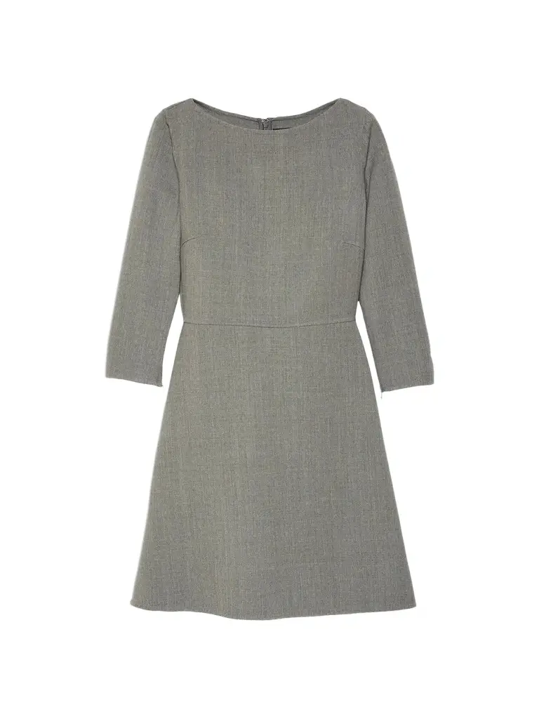 Theory Women's Virgin Wool A-Line Mini Dress