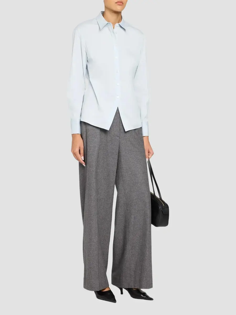 Theory Women's Tailored Cutaway Shirt | Thumbnail 2 Theory Women's Tailored Cutaway Shirt | Thumbnail 2