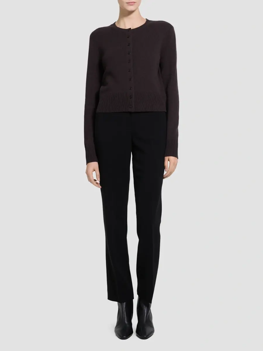 Theory Women's Cashmere Crop Cardigan | Thumbnail 2