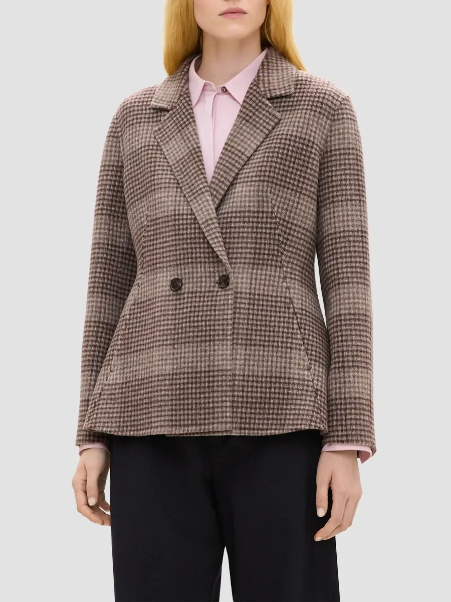 Theory Women's Wool-Cashmere Shaped Blazer Coat | Thumbnail 4 Theory Women's Wool-Cashmere Shaped Blazer Coat | Thumbnail 4