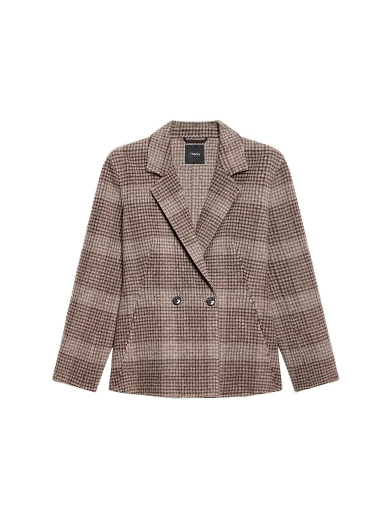 Theory Women's Wool-Cashmere Shaped Blazer Coat