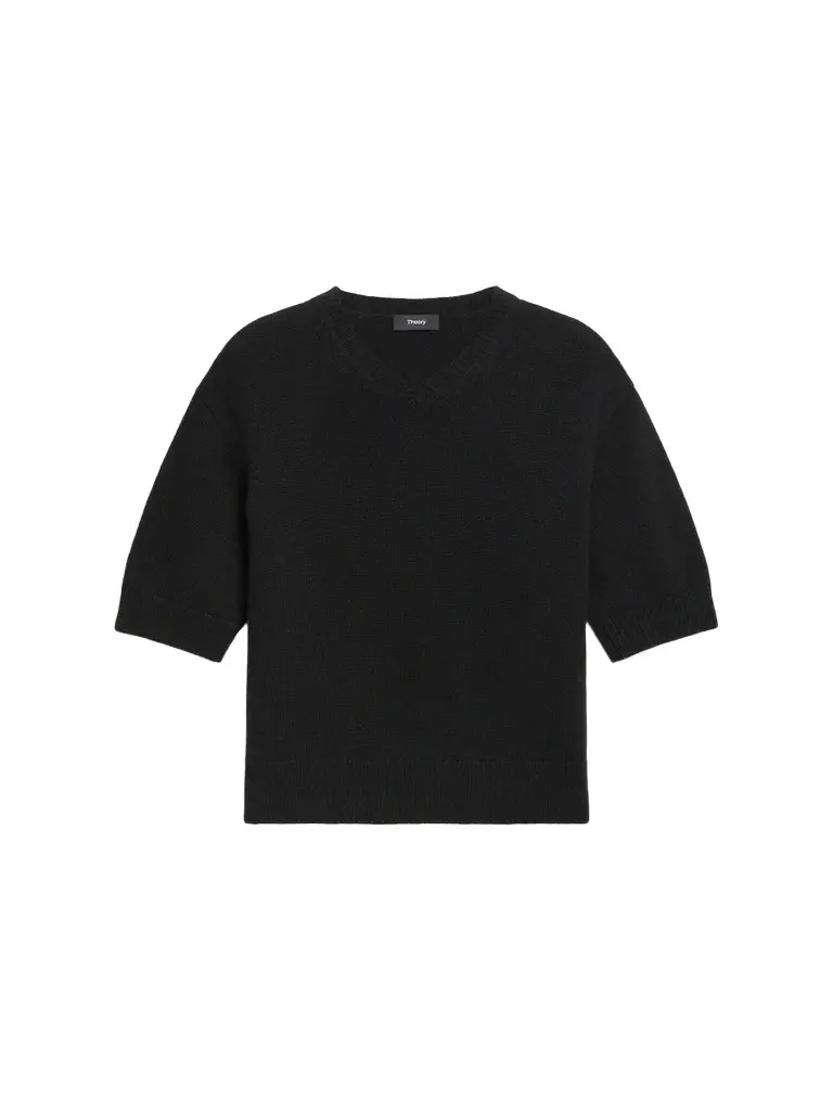Theory Women's Cashmere Crop Sweater