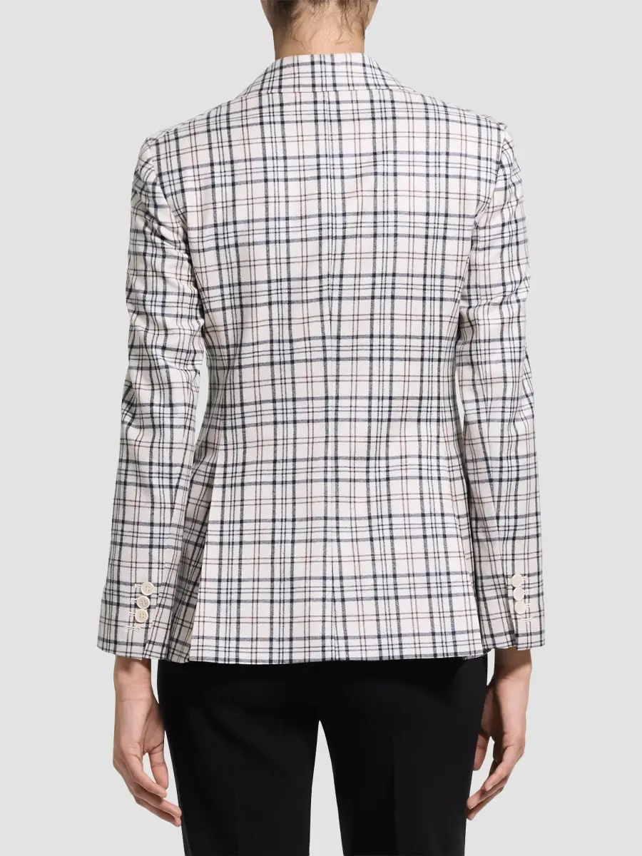 Theory Women's Lynnia Plaid Blazer | Thumbnail 3 Theory Women's Lynnia Plaid Blazer | Thumbnail 3