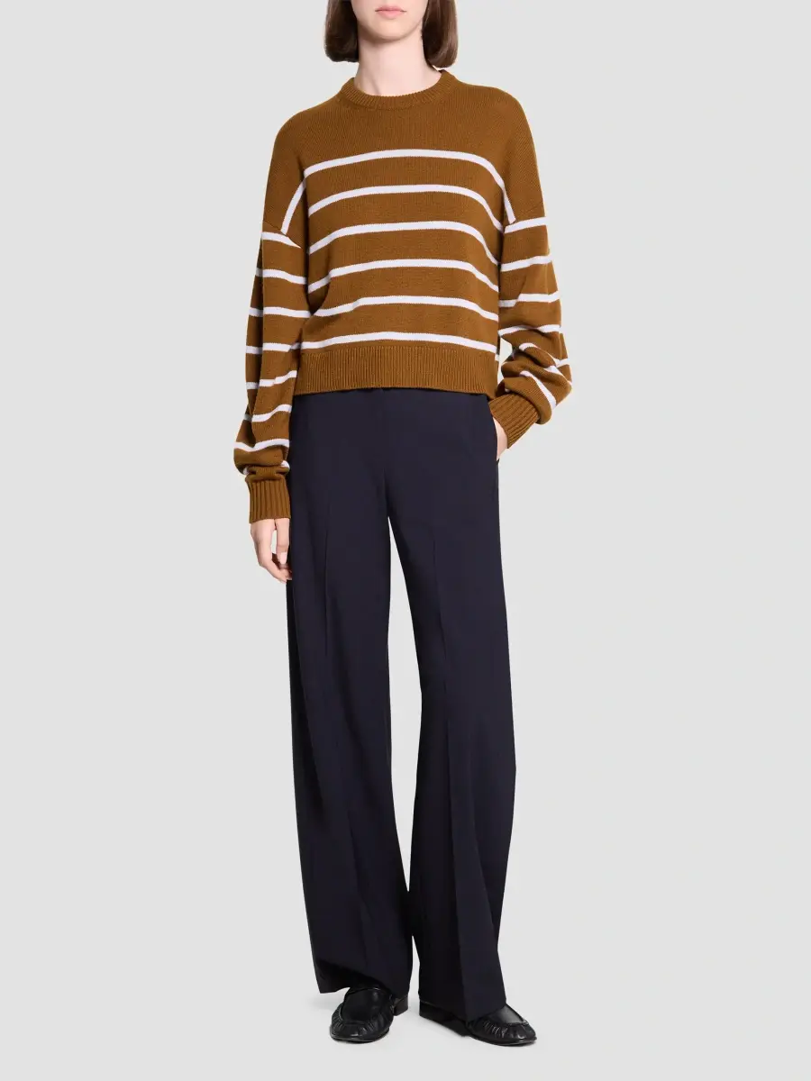 Theory Women's Striped Cashmere Sweater | Thumbnail 2