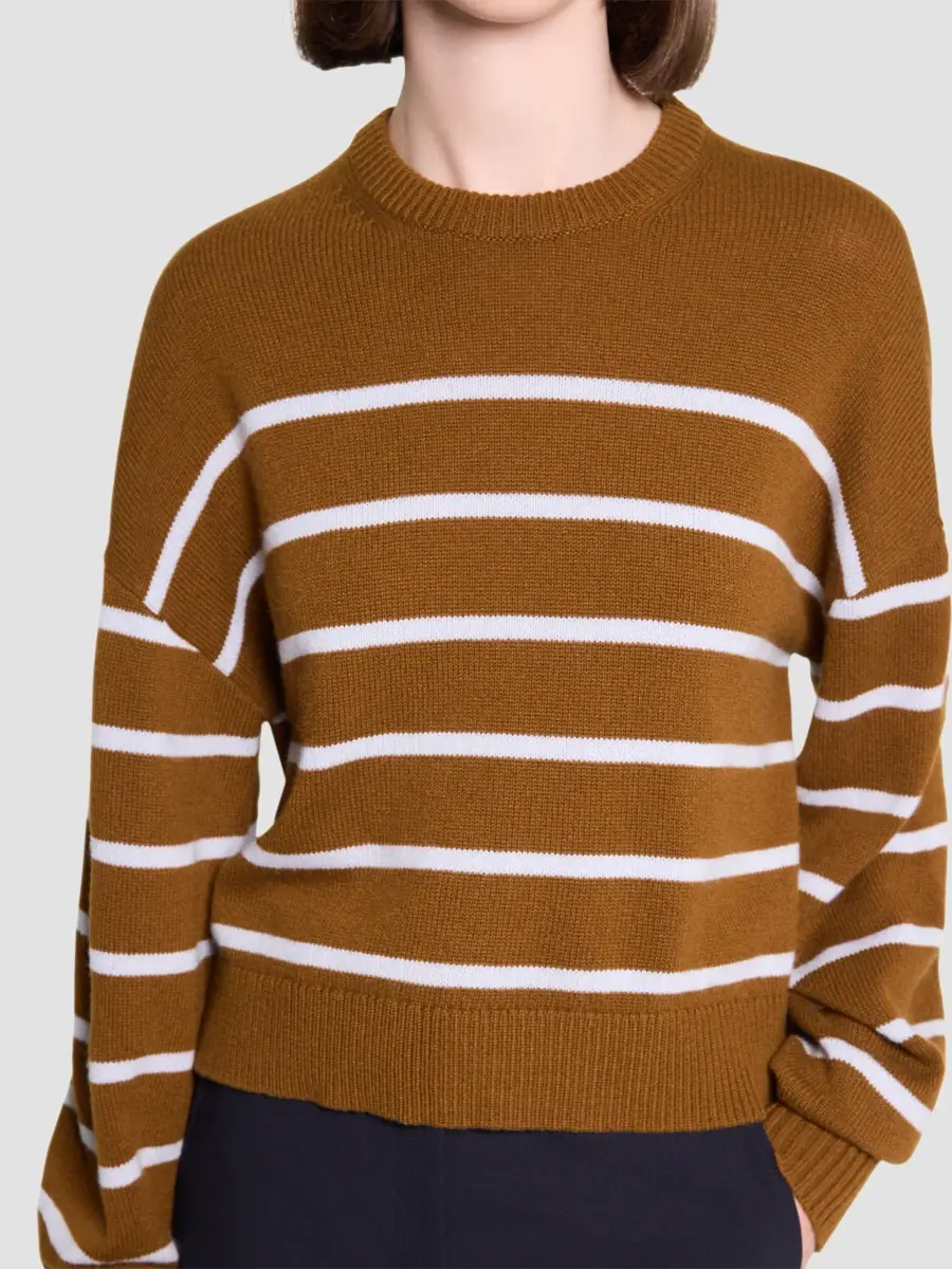 Theory Women's Striped Cashmere Sweater | Thumbnail 5