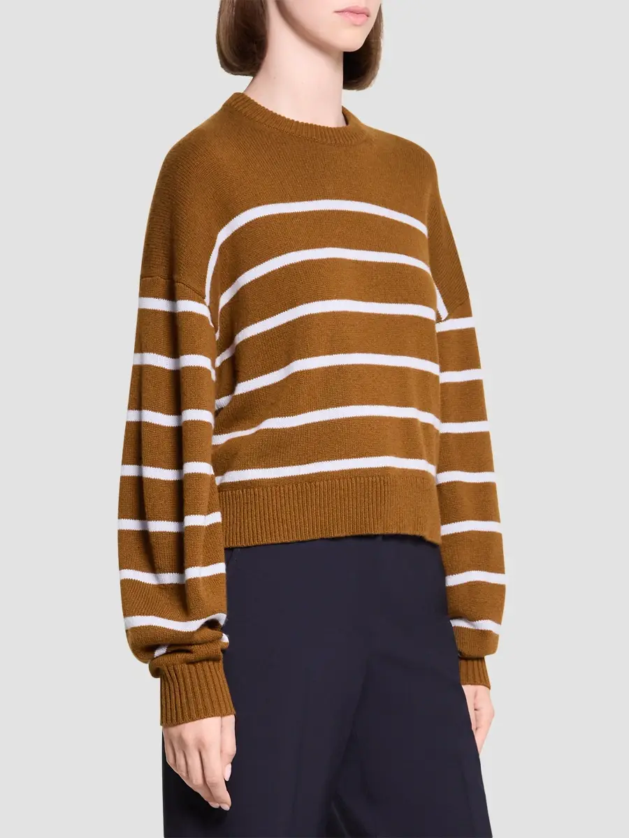 Theory Women's Striped Cashmere Sweater | Thumbnail 6