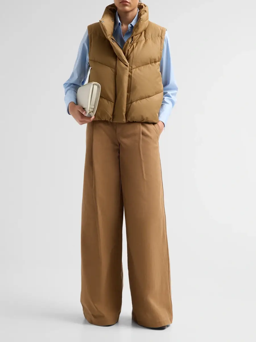 TWP Women's Cotton-Blend Puffer Vest | Thumbnail 2