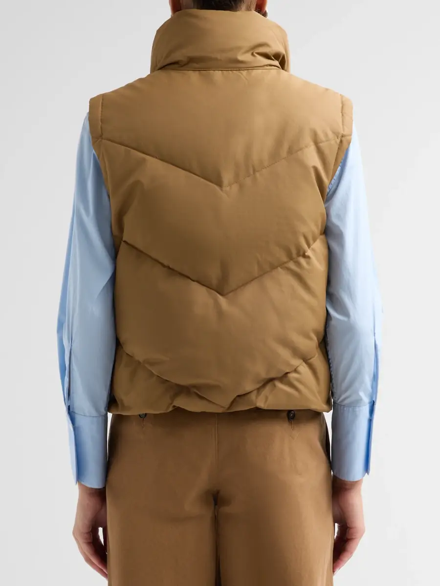 TWP Women's Cotton-Blend Puffer Vest | Thumbnail 3
