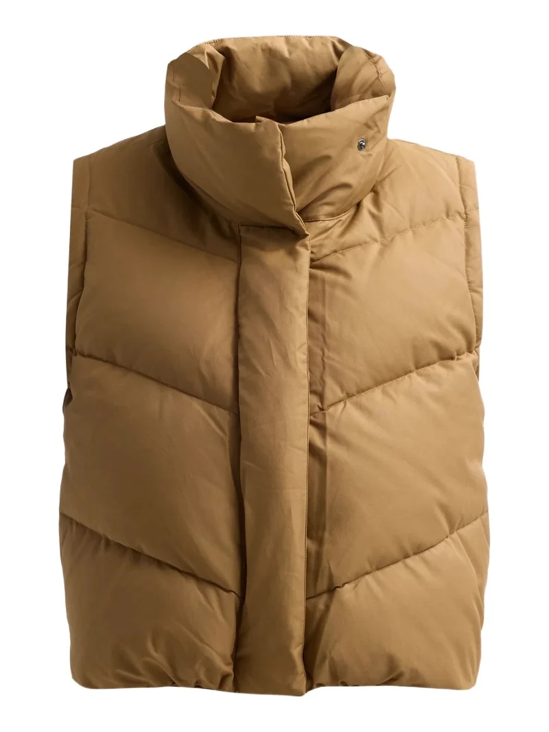 TWP Women's Cotton-Blend Puffer Vest