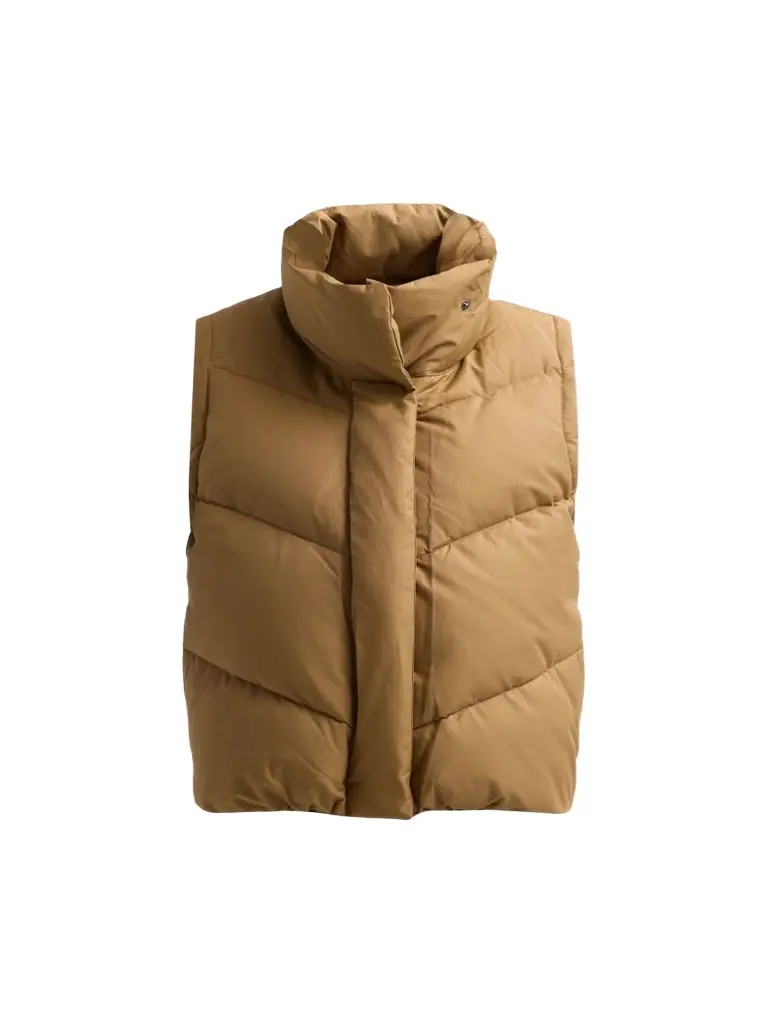 Women's Cotton-Blend Puffer Vest Women's Cotton-Blend Puffer Vest