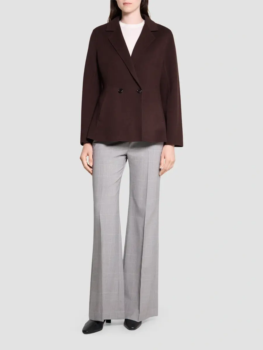 Theory Women's Shaped Wool-Blend Coat | Thumbnail 2