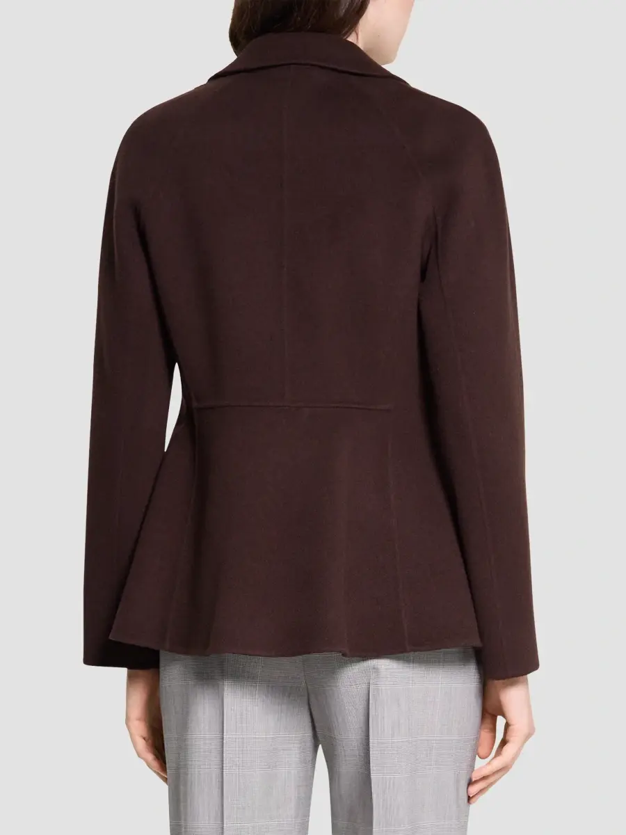 Theory Women's Shaped Wool-Blend Coat | Thumbnail 3