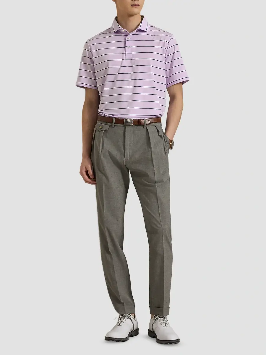 RLX Ralph Lauren Men's Classic-Fit Performance Polo Shirt | Thumbnail 2