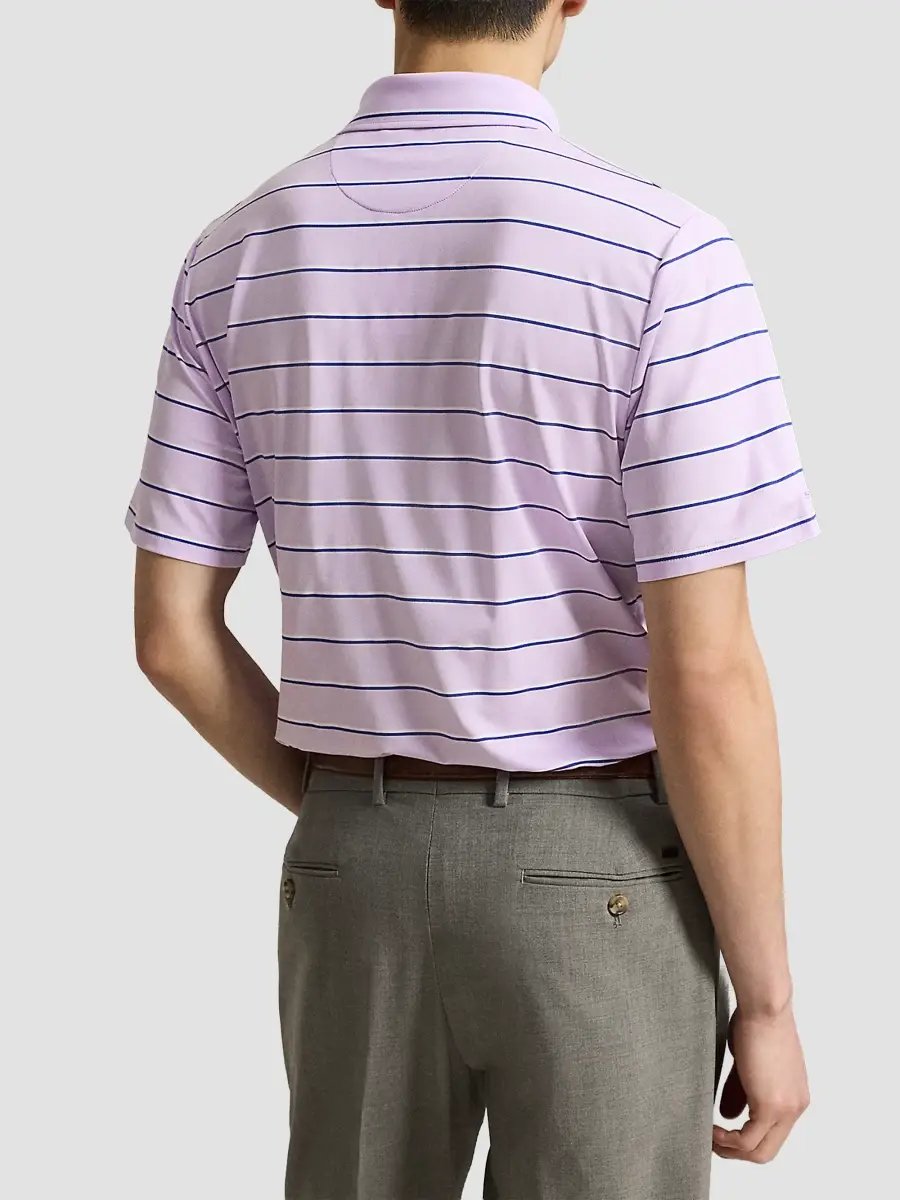 RLX Ralph Lauren Men's Classic-Fit Performance Polo Shirt | Thumbnail 3