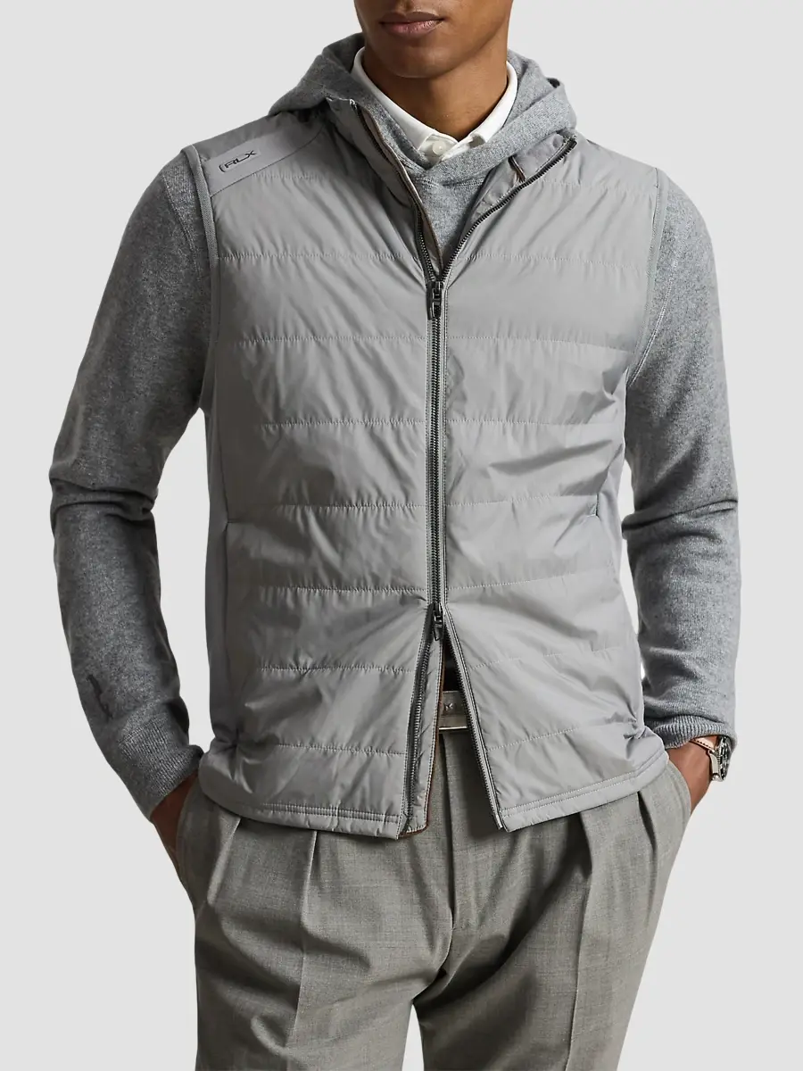 RLX Ralph Lauren Men's Hybrid Full-Zip Vest | Thumbnail 4 RLX Ralph Lauren Men's Hybrid Full-Zip Vest | Thumbnail 4