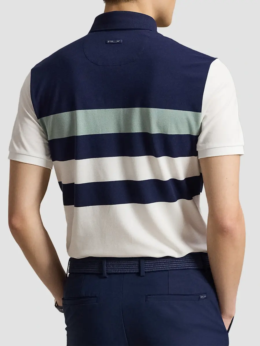 RLX Ralph Lauren Men's Tailored-Fit Performance Polo Shirt | Thumbnail 3