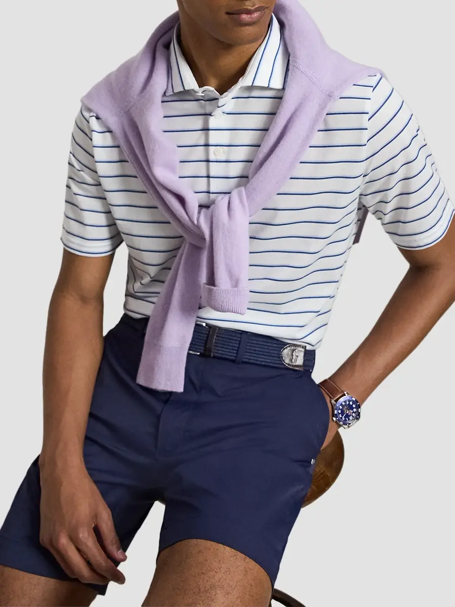 RLX Ralph Lauren Men's Classic-Fit Performance Polo Shirt | Thumbnail 6