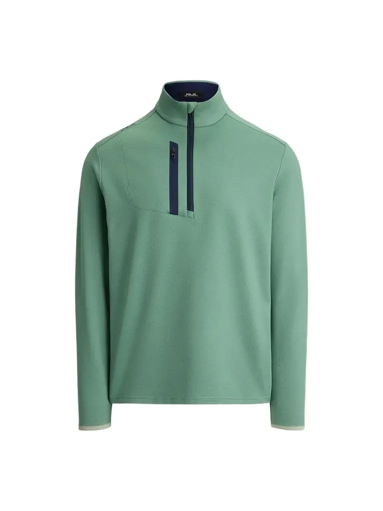 RLX Ralph Lauren Men's Stretch Jersey Quarter-Zip Sweatshirt