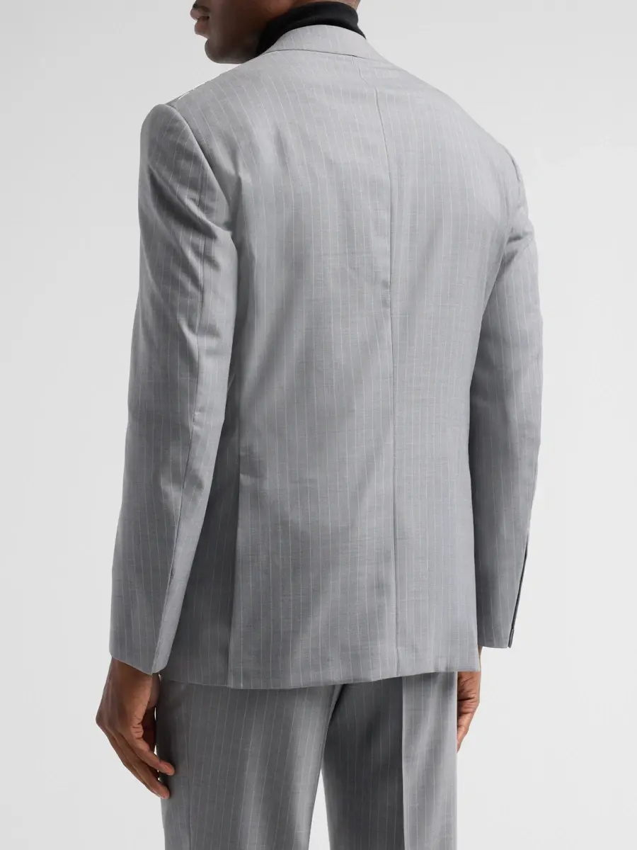 Ralph Lauren Purple Label Men's Pinstriped Cotton-Blend Suit | Thumbnail 5 Ralph Lauren Purple Label Men's Pinstriped Cotton-Blend Suit | Thumbnail 5