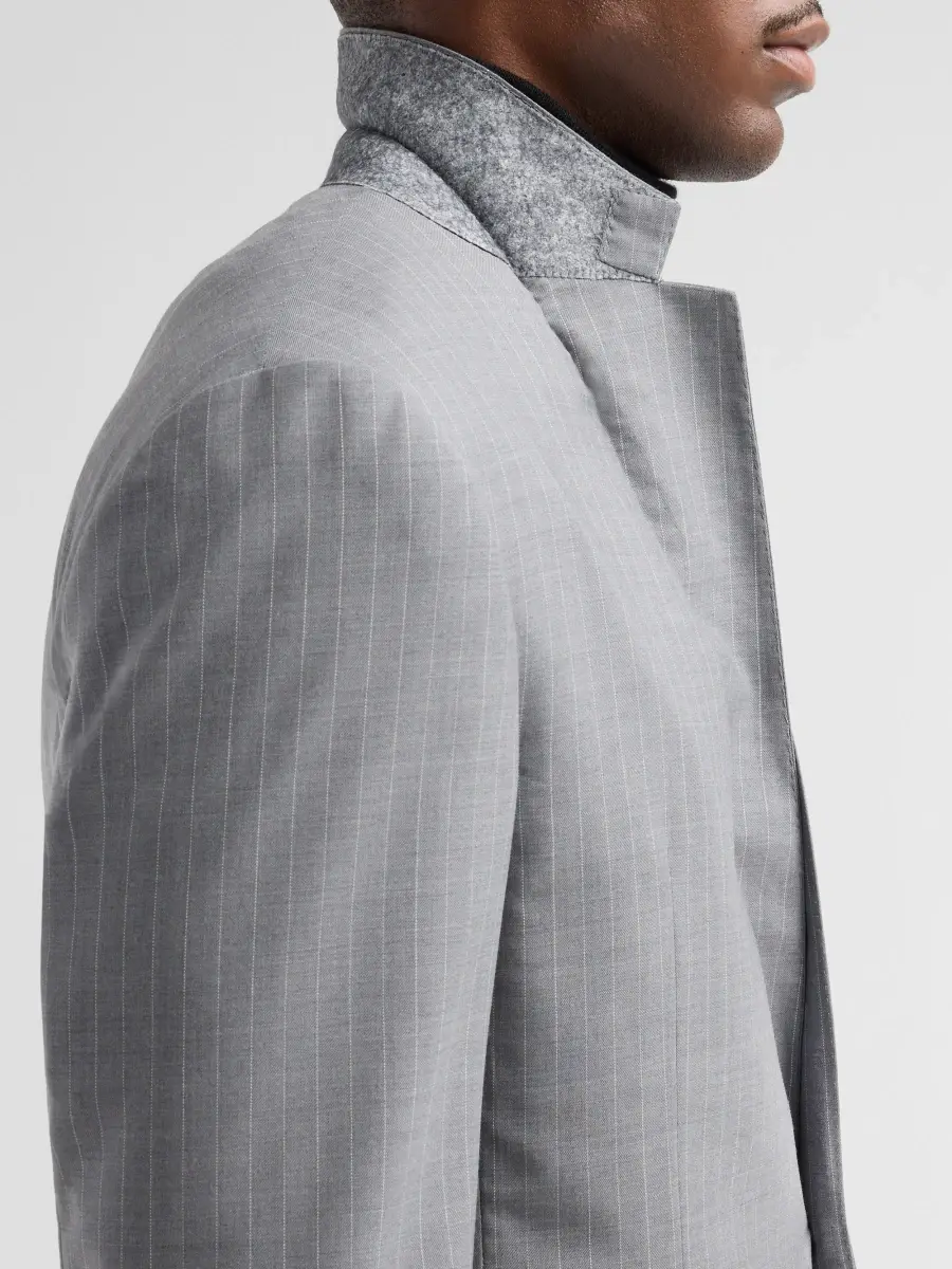 Ralph Lauren Purple Label Men's Pinstriped Cotton-Blend Suit | Thumbnail 8 Ralph Lauren Purple Label Men's Pinstriped Cotton-Blend Suit | Thumbnail 8