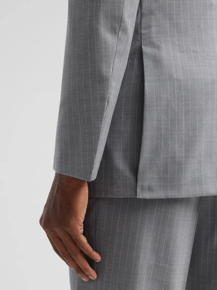 Ralph Lauren Purple Label Men's Pinstriped Cotton-Blend Suit | Thumbnail 9 Ralph Lauren Purple Label Men's Pinstriped Cotton-Blend Suit | Thumbnail 9