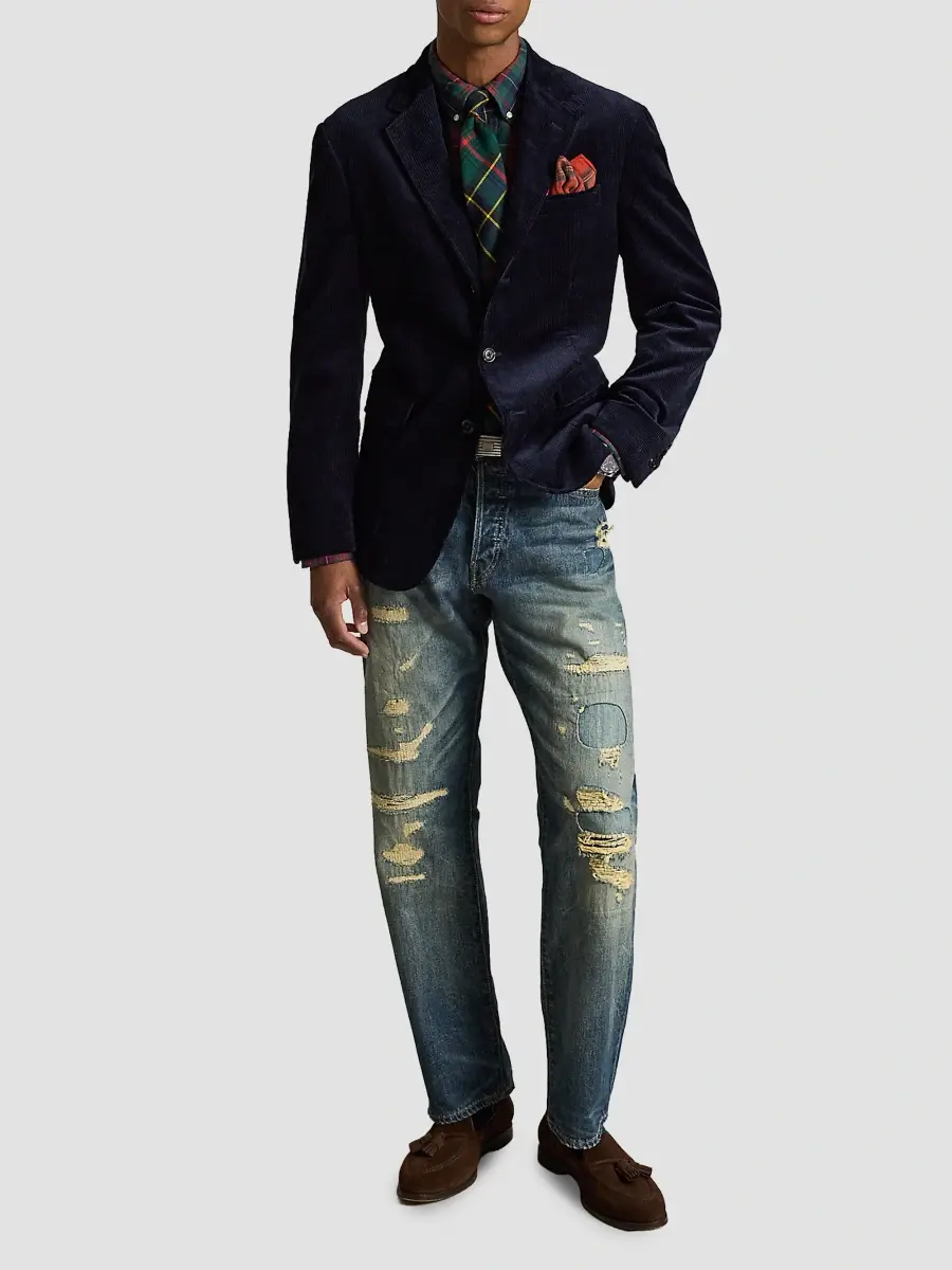 Polo Ralph Lauren Men's Notch Lapel Wide-Wale Corduroy Jacket | Thumbnail 2