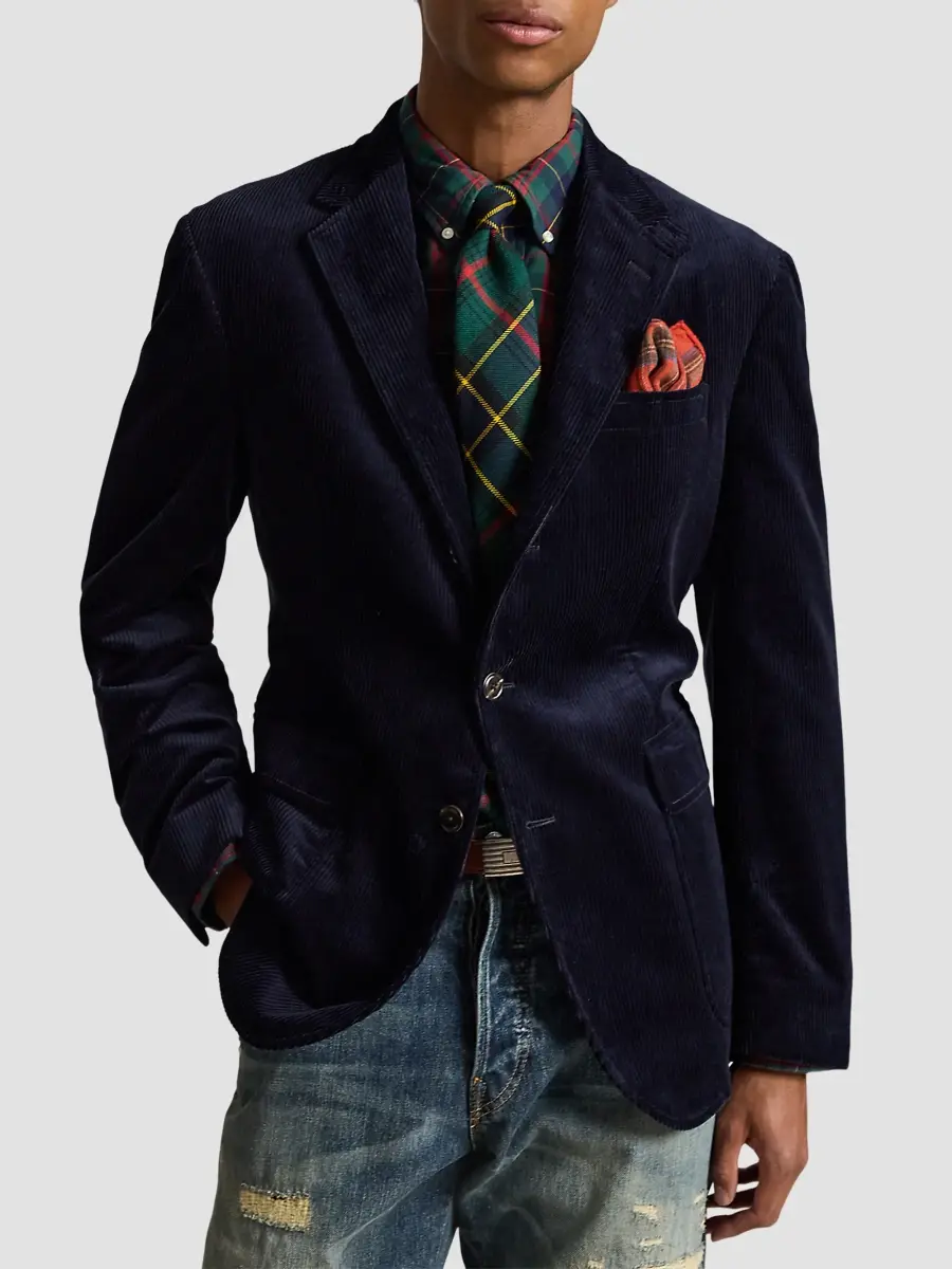Polo Ralph Lauren Men's Notch Lapel Wide-Wale Corduroy Jacket | Thumbnail 4