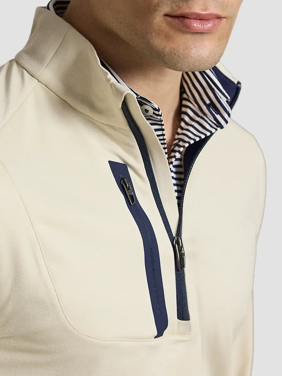 RLX Ralph Lauren Men's Stretch Jersey Quarter-Zip Sweatshirt | Thumbnail 5